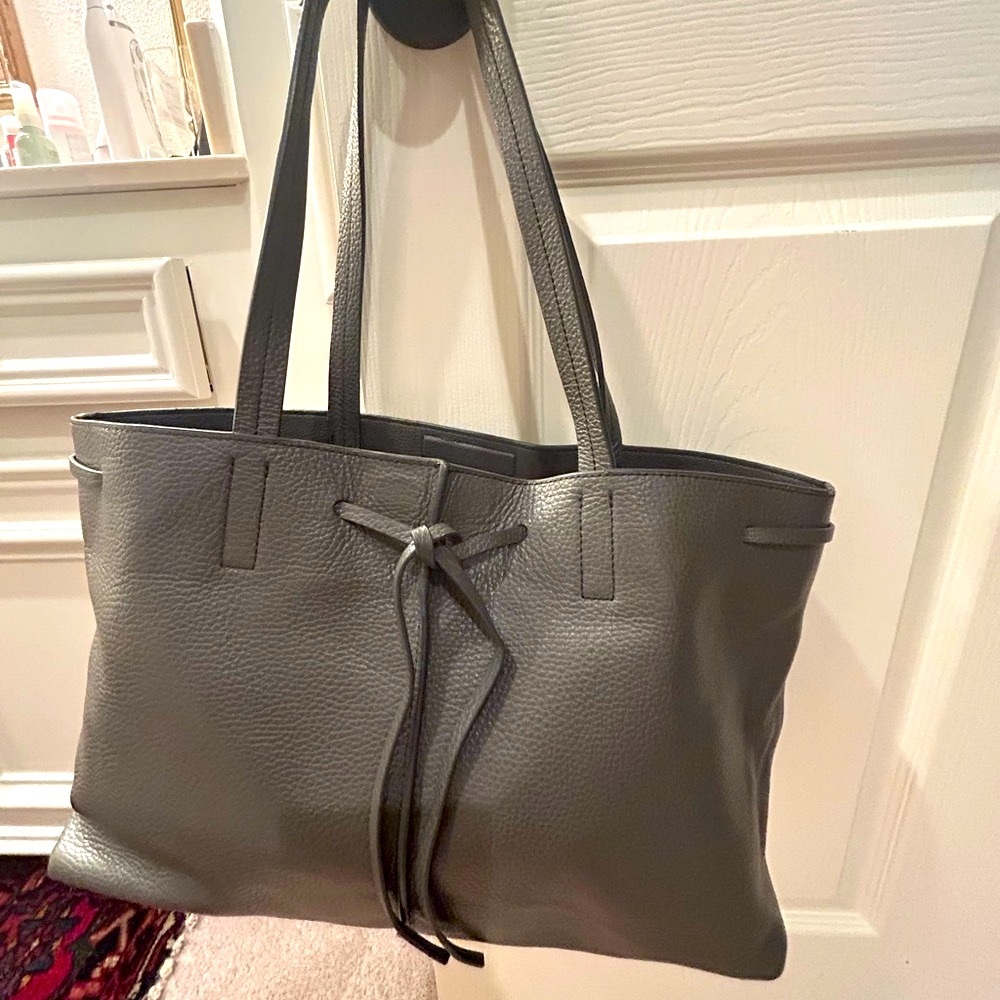Banana Republic Leather Small Tote Satchel